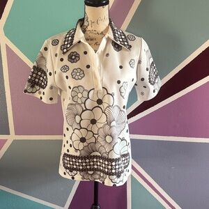 Vintage Floral Women's Top
